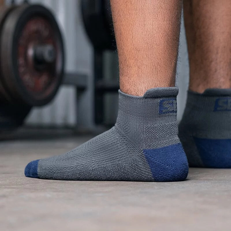 SBD Grey With Navy Trainer Socks (Storm Range 2021)