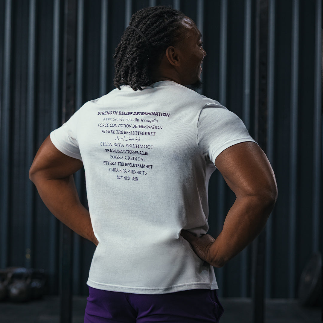 SBD Off White Logo T-Shirt (Aspire Range 2025)