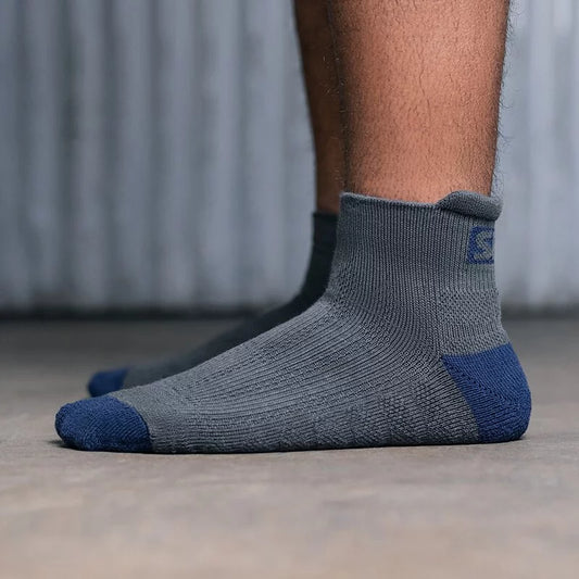 SBD Grey With Navy Trainer Socks (Storm Range 2021)