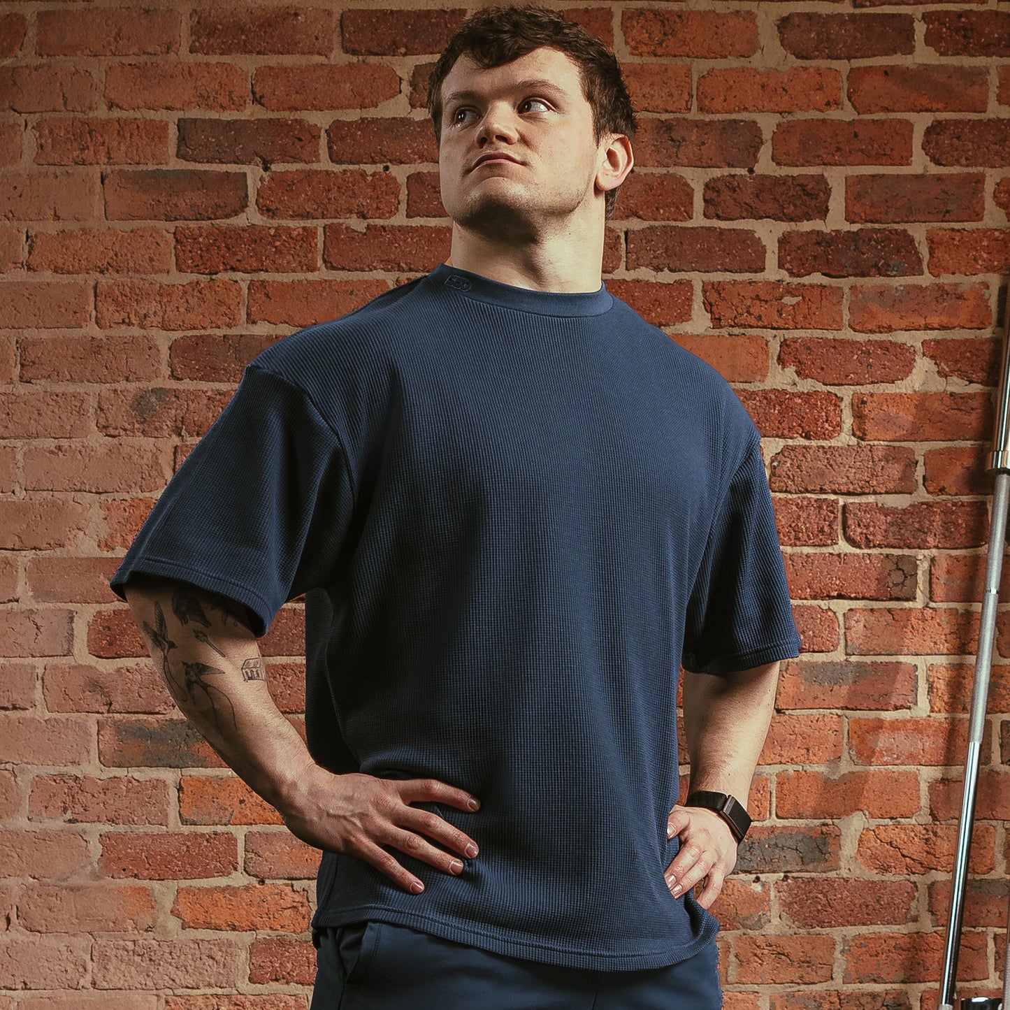 SBD Waffle-Knit Oversized T-Shirt (Serenity Range 2026)