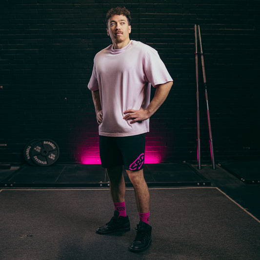 SBD Oversized T-Shirt - Pastel Pink (Nova Range 2026)