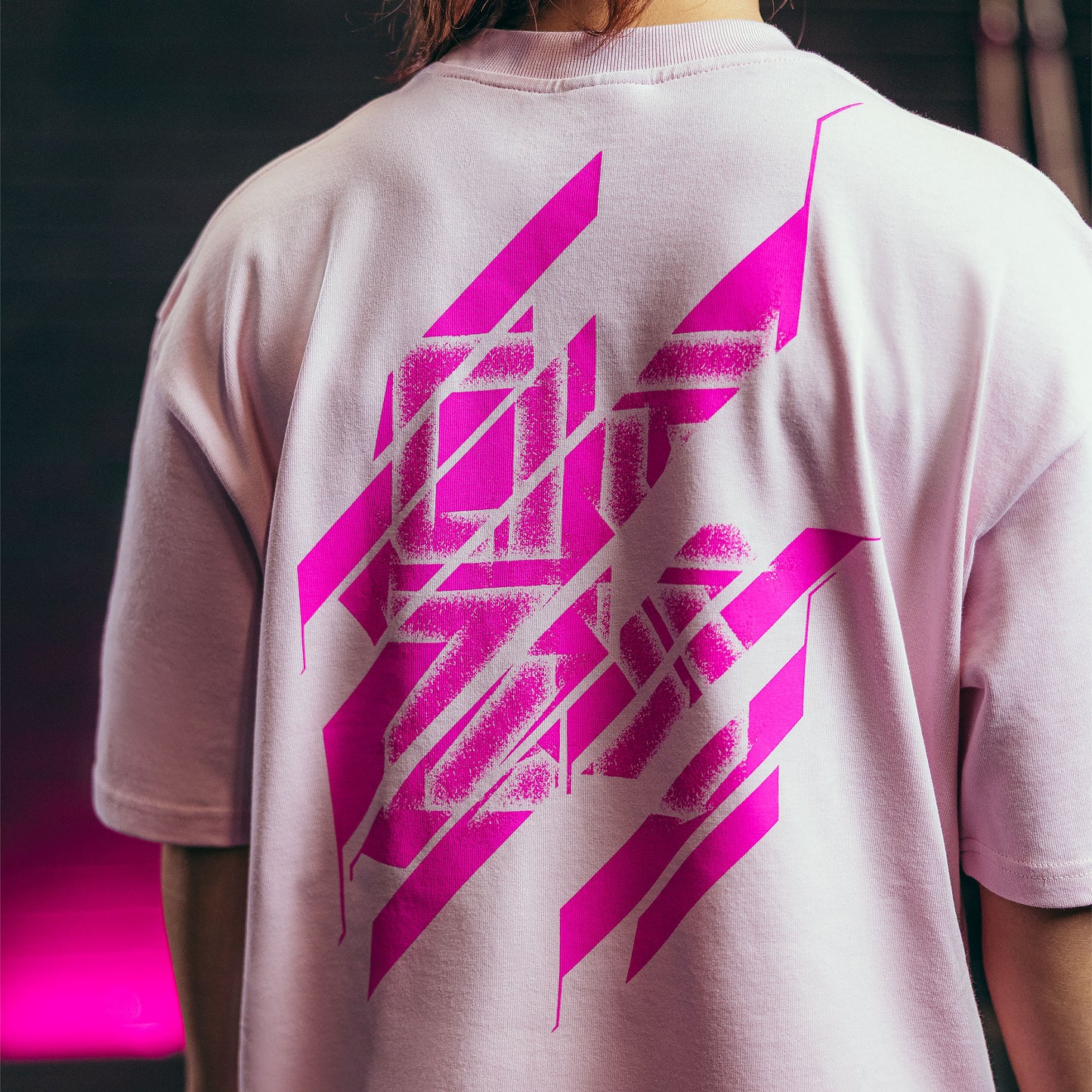 SBD Oversized T-Shirt - Pastel Pink (Nova Range 2026)