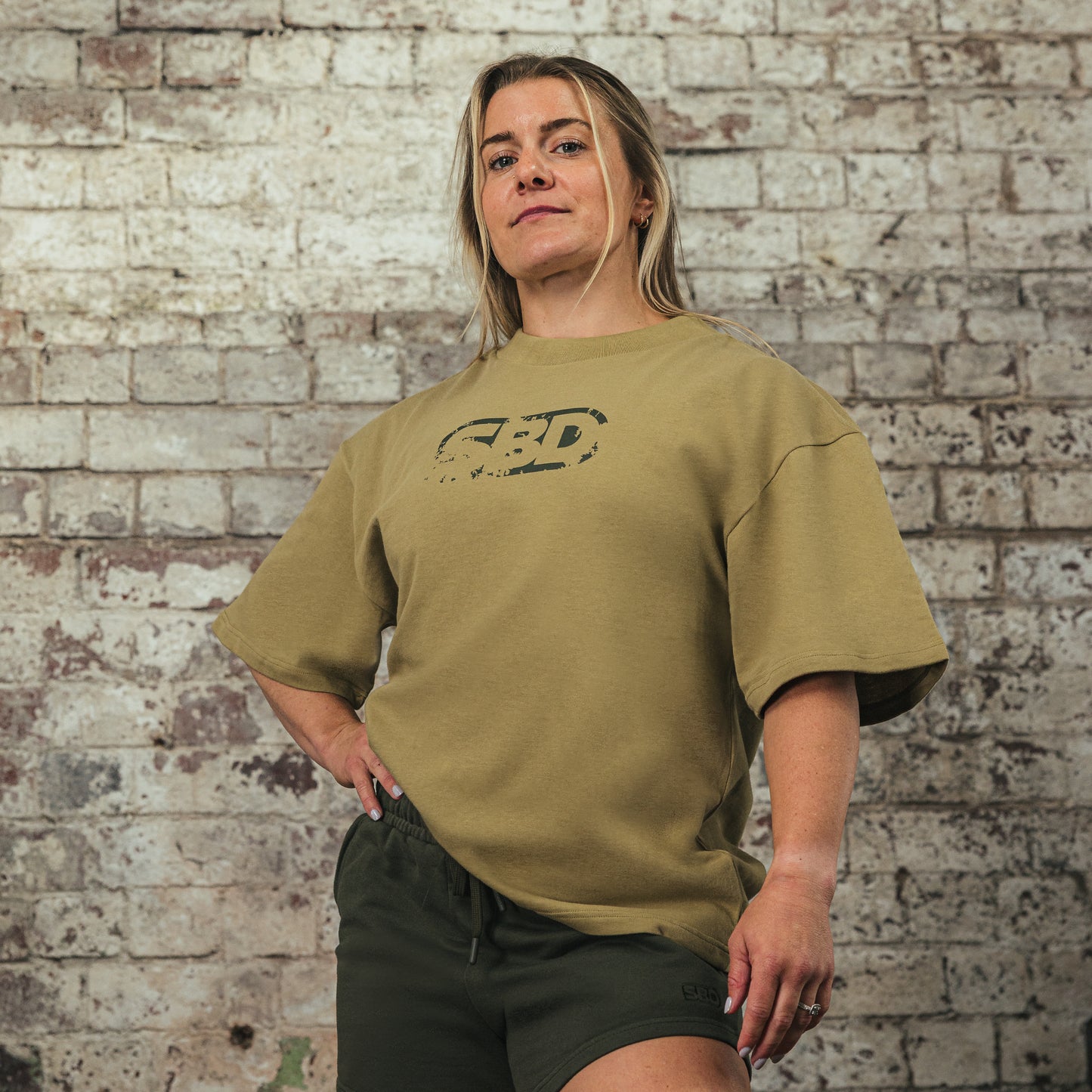 SBD Oversized T-Shirt - Sand (Resolve Range 2025)