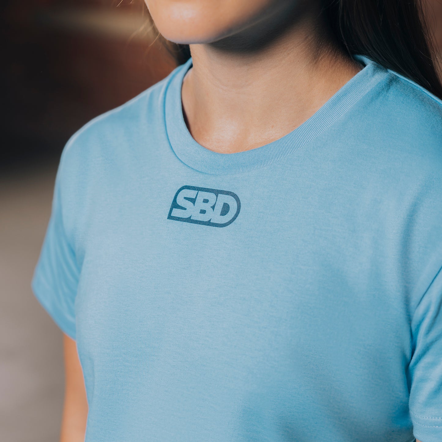 SBD Crop-Top T-Shirt - Blue (Reflect Range 2024)