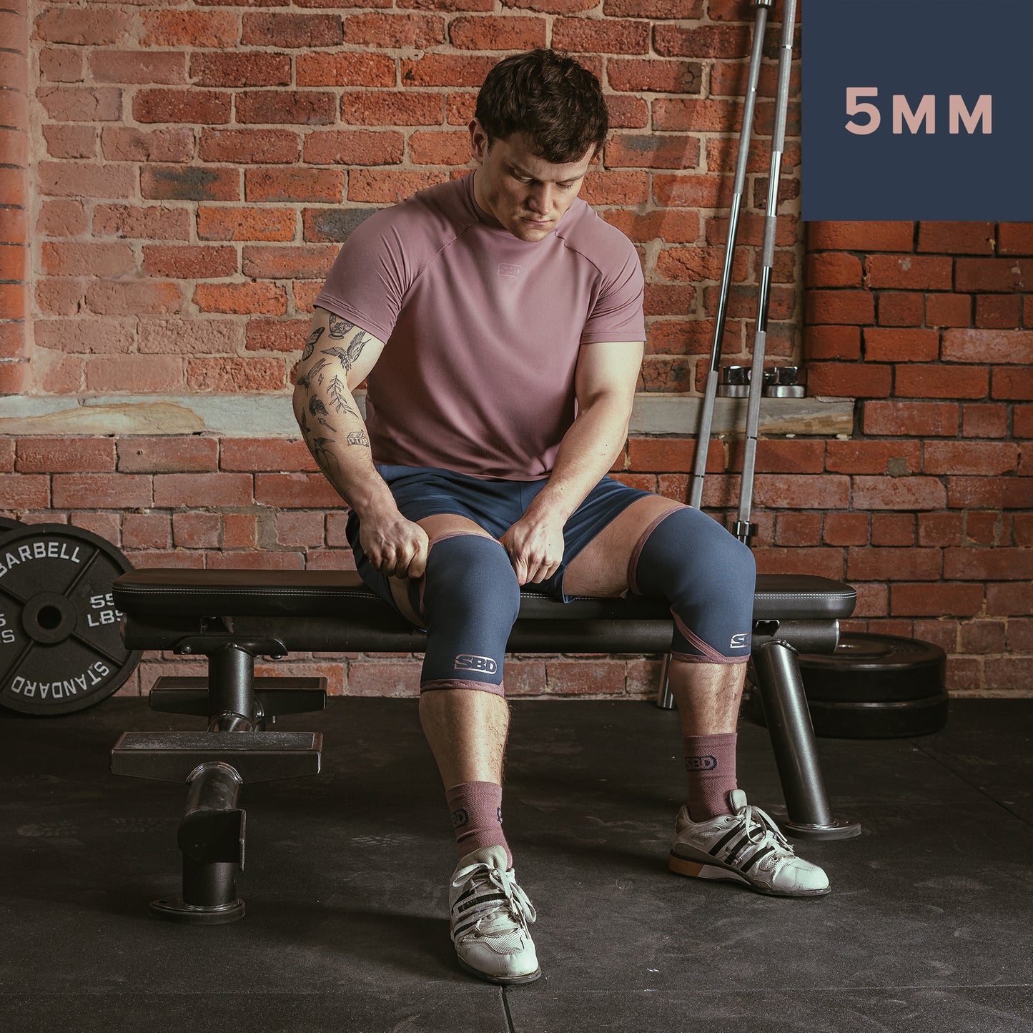 SBD Weightlifting Knee Sleeves (Serenity Range 2026)